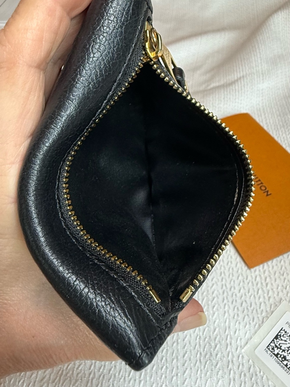 Louis Vuitton Black Monogram Empreinte Key Pouch / Card Holder - Picture 12 of 14